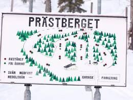 Plan des pistes Prästberget