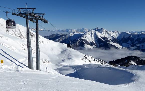 Le plus grand dénivelé dans la Raurisertal (vallée de Rauris) – domaine skiable Rauriser Hochalmbahnen – Rauris
