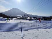 Terrain d'entraînement de l'école de ski GoSnow à Grand Hirafu