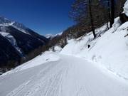 Descente jusqu'à la vallée
