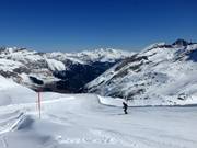 Entrée sur la piste Spannagelabfahrt