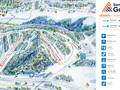 Plan des pistes Sommet Gabriel
