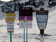 Informations sur les pistes