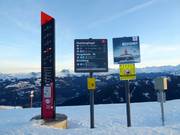 Signalisation sur les pistes