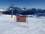Indications claires sur les pistes noires