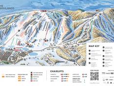 Plan des pistes The Highlands at Harbor Springs