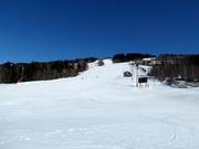 Partie inférieure de la piste Hafjell