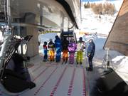 Le personnel sympathique est toujours présent aux remontées mécaniques.