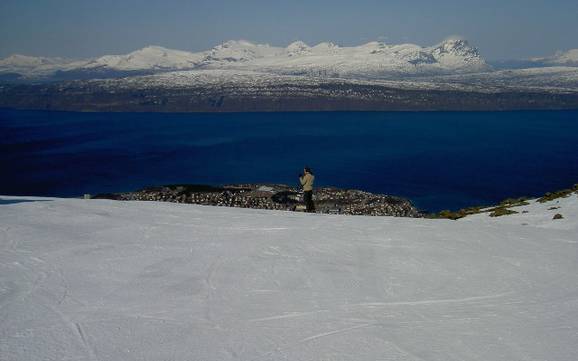 Ofoten: Taille des domaines skiables – Taille Narvikfjellet – Narvik