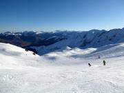 De larges pistes dominent à Peyragudes.