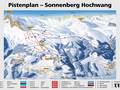 Plan des pistes Hochwang – Goldgruben