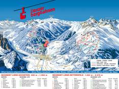 Plan des pistes Moosetallift – Leisach
