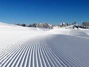 Préparation parfaite des pistes à Flumserberg