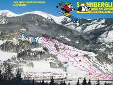 Plan des pistes Sonnberglifte – Wald am Schoberpass