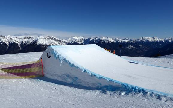 Snowparks Alpes carniques méridionales – Snowpark Zoncolan – Ravascletto/Sutrio