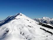 Vue sur les pistes du Fellhorn