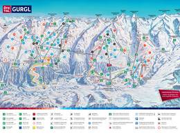 Plan des pistes Gurgl – Obergurgl-Hochgurgl