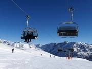 Valandrea-Vetta - 4 places | Télésiège rapide (débrayable) avec capots de protection