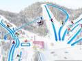 Plan des pistes Trekhgorye