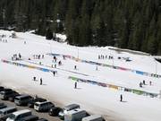 Zone d'entraînement avec tapis roulant à Bunderishka Polyana