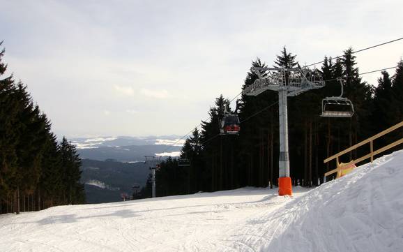 Le plus grand dénivelé dans le district d'Urfahr-Umgebung – domaine skiable Sternstein – Bad Leonfelden