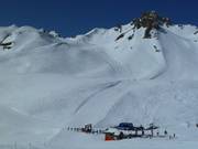 Piste Ancolie à Tignes