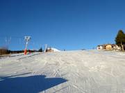 Espace d'entraînement dans la station de Meransen au téléski Pobist
