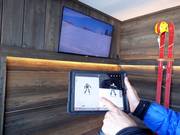 Entraînement technique de l'école de ski element3 dans le e3 Technik Lounge