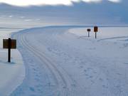 Piste de ski de fond dans la vallée de Pflersch