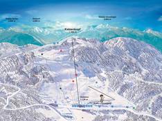 Plan des pistes Katzenkopf – Leutasch