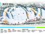 Plan des pistes Buck Hill