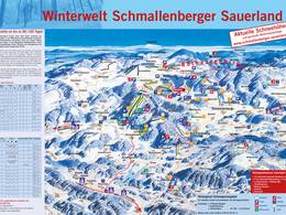 Plan des pistes Schmallenberger Höhe – Schmallenberg