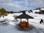 Aire de barbecue dans le domaine skiable