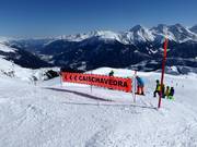 Signalisation claire sur les pistes