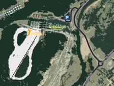 Plan des pistes Trollhöjden – Ullared