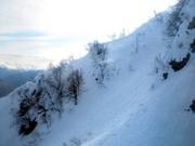 Raide et profonde – c'est ainsi que se présente le terrain au-dessus de la barre des 2000 mètres