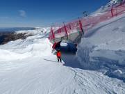 Tunnel sur la piste Hoods Hollow