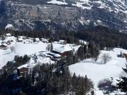 Vue sur l'hôtel séminaire et bien-être Stoos