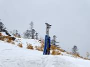 Canons à neige dans le domaine skiable de Sahoro