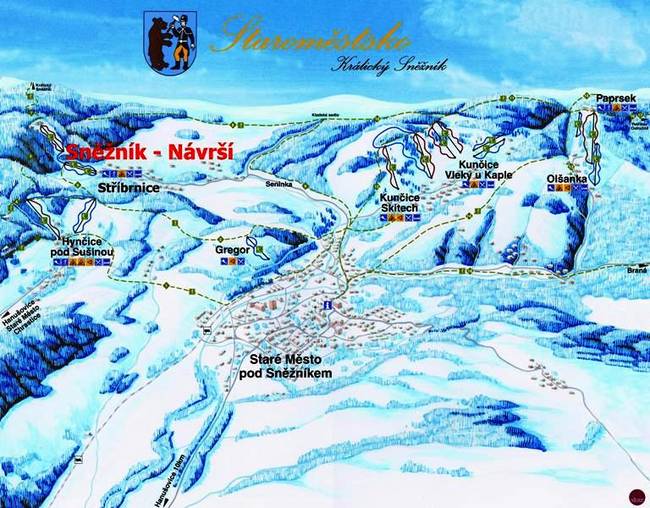 Sněžník/Návrší – Stříbrnice Sněžník/Návrší – Stříbrnice