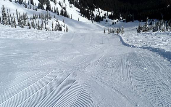 Préparation des pistes Chaînon Lizard – Préparation des pistes Fernie