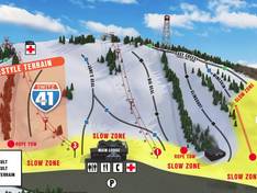 Plan des pistes Little Switzerland