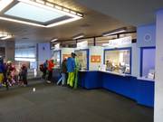 Zone de caisse soignée au Parsennbahn