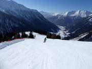 Descente vers la vallée depuis l’Ankogel