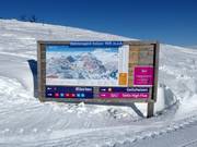 Signalisation sur les pistes