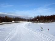 Piste de ski de fond à Ramundberget