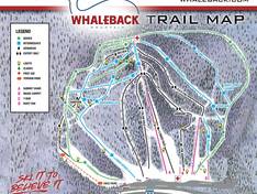 Plan des pistes Whaleback