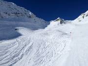 Zone de poudreuse près de la descente Lattenabfahrt