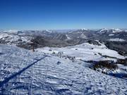 Pentes de poudreuse sur la Steinplatte