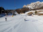 Piste d'entraînement au télésiège double Baby Socrepes
